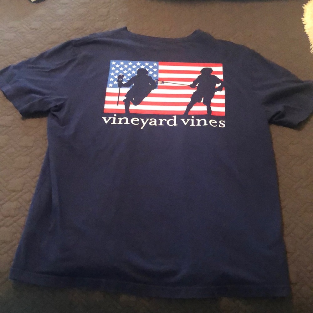 Vineyard Vines Mens Lacrosse TShirt “like new”